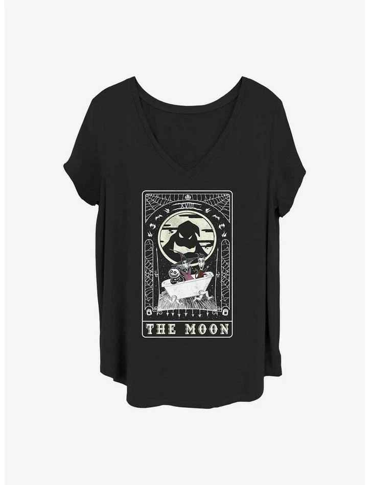 Best reviews of ⌛ Disney The Nightmare Before 🎁 Christmas The Moon 👧 Girls T-Shirt Plus Size 🌟