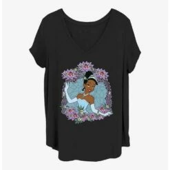 Brand new ✔️ Disney The Princess and the Frog Tiana Love 👧 Girls T-Shirt Plus Size 🔥