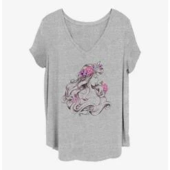 Flash Sale 👏 Disney Sleeping Beauty Aurora Blossom 👧 Girls T-Shirt Plus Size 🤩