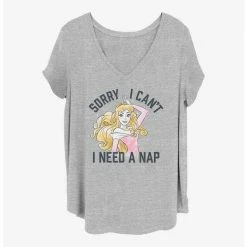 Flash Sale 😍 Disney Sleeping Beauty Need A Nap 👧 Girls T-Shirt Plus Size 🔥