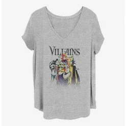 Promo ✨ Disney Villains Villain Crew 👧 Girls T-Shirt Plus Size 🌟