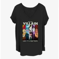 Best reviews of 🧨 Disney Villains Like It's A Bad Thing 👧 Girls T-Shirt Plus Size ❤️