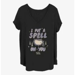 Best Sale 🔔 Disney Hocus Pocus I Put A Spell On You 👧 Girls T-Shirt Plus Size 💯