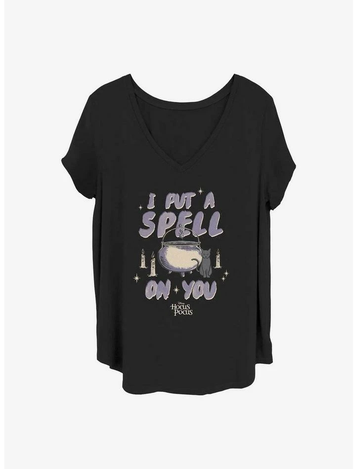 Best Sale 🔔 Disney Hocus Pocus I Put A Spell On You 👧 Girls T-Shirt Plus Size 💯