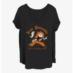Best Pirce ⭐ Disney Kim Possible Call Me, Beep Me 👧 Girls T-Shirt Plus Size ✨