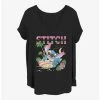Cheap 🥰 Disney Lilo & Stitch Aloha Stitch 👧 Girls T-Shirt Plus Size 🔥