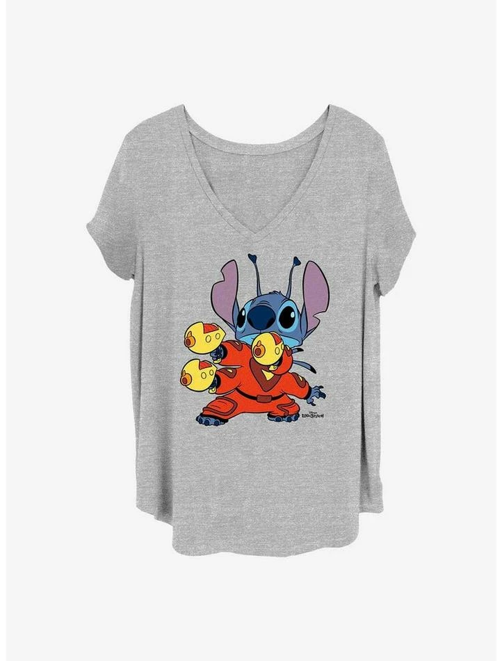 Best reviews of ⌛ Disney Lilo & Stitch Big Suit Stitch 👧 Girls T-Shirt Plus Size 🔔