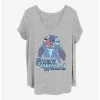 Best Sale 💯 Disney Lilo & Stitch Stay Weird 👧 Girls T-Shirt Plus Size 👍