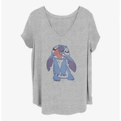 Brand new ❤️ Disney Lilo & Stitch In My Head 👧 Girls T-Shirt Plus Size 👏