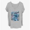 Wholesale 👏 Disney Lilo & Stitch Little Stitch 👧 Girls T-Shirt Plus Size 🔔