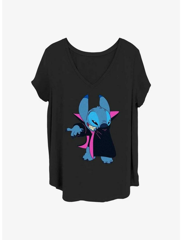 Best Sale ๐ Disney Lilo & Stitch Vampire Stitch ๐ง Girls T-Shirt Plus Size ๐