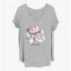 Outlet 🌟 Disney Minnie Mouse Besties 👧 Girls T-Shirt Plus Size ⭐