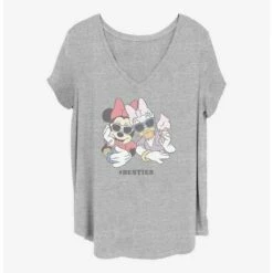 Outlet 🌟 Disney Minnie Mouse Besties 👧 Girls T-Shirt Plus Size ⭐
