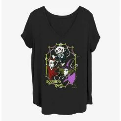 Promo 🛒 Disney The Nightmare Before 🎁 Christmas Boogie Gang 👧 Girls T-Shirt Plus Size 🎉