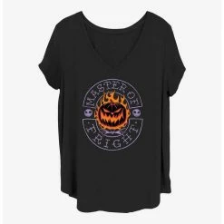 Discount 🤩 Disney The Nightmare Before 🎄 Christmas Master of Fright 👧 Girls T-Shirt Plus Size 🔥