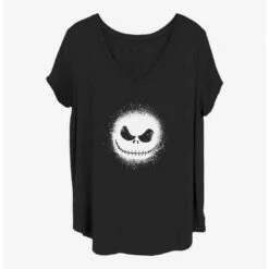 Coupon 🎁 Disney The Nightmare Before 🎄 Christmas Jack Splatter 👧 Girls T-Shirt Plus Size 😀