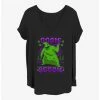 Best Sale 🎉 Disney The Nightmare Before 🎄 Christmas Oogie Boogie 🎄 Christmas 👧 Girls T-Shirt Plus Size 😀