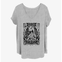 Coupon ✨ Disney The Nightmare Before 🎄 Christmas Sally Scream Queen 👧 Girls T-Shirt Plus Size 🎁