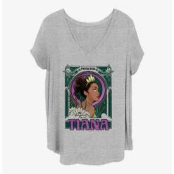 Outlet ✨ Disney The Princess and the Frog Tiana Nouveau 👧 Girls T-Shirt Plus Size ✔️