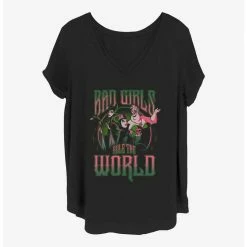Hot Sale 👏 Disney Villains Bad 👧 Girls Rule 👧 Girls T-Shirt Plus Size 🎁