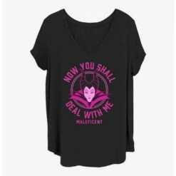 Flash Sale 👏 Disney Villains Deal With Maleficent 👧 Girls T-Shirt Plus Size ❤️