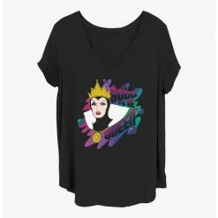 Cheap 🤩 Disney Villains Good To Be Queen 👧 Girls T-Shirt Plus Size ⌛
