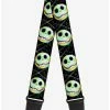 Promo ✔️ The Nightmare Before 🎁 Christmas Jack Expression Electric Glow Guitar Strap 😍