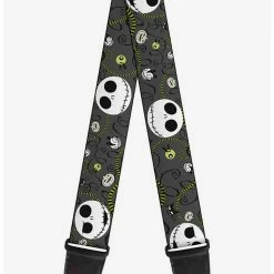 Wholesale 🥰 The Nightmare Before 🔔 Christmas Jack Expressions 💀 Halloween Guitar Strap ✔️
