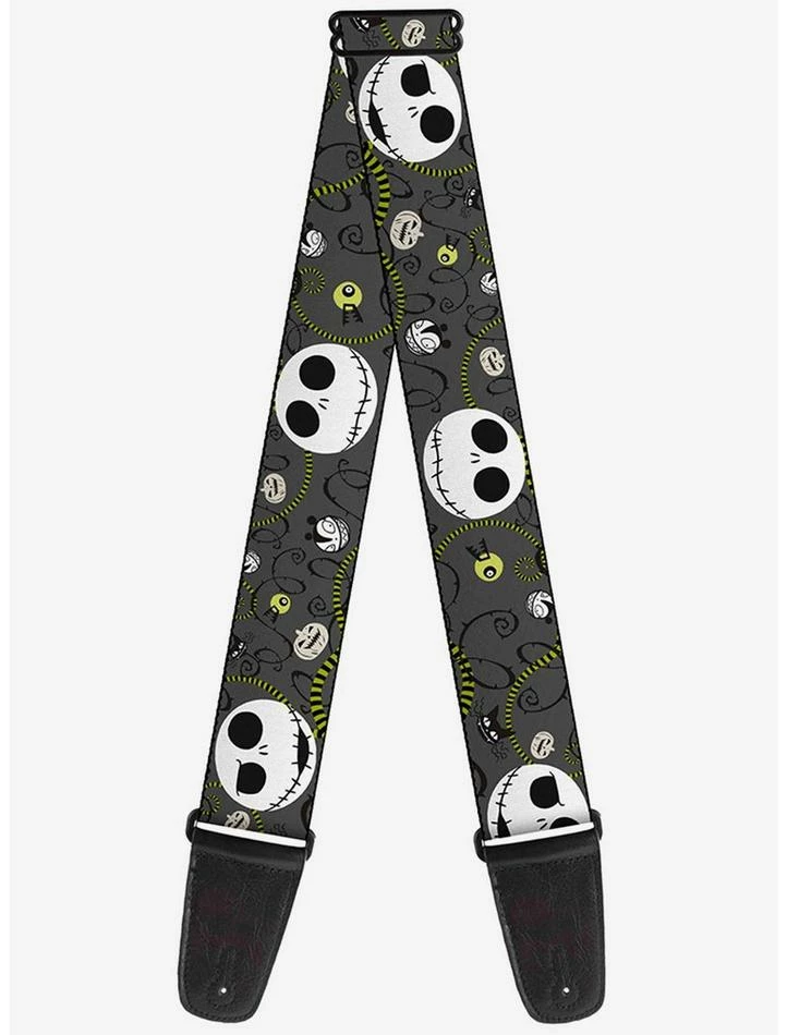 Wholesale ๐ฅฐ The Nightmare Before ๐ Christmas Jack Expressions ๐ Halloween Guitar Strap โ๏ธ