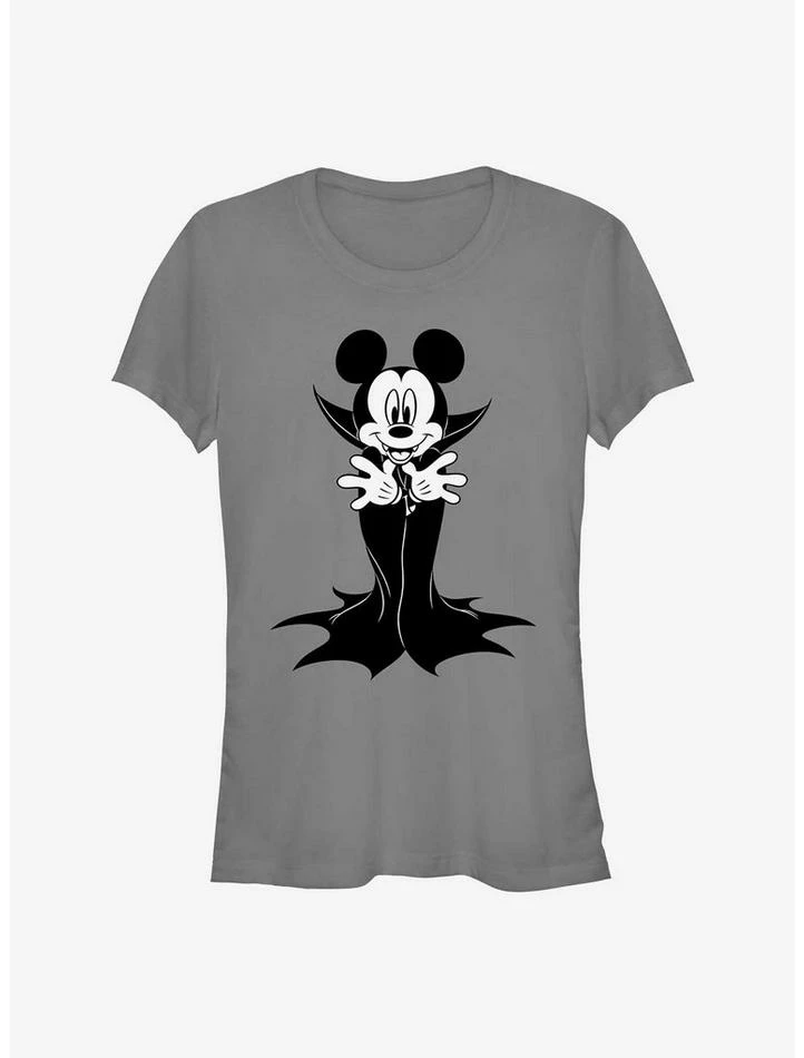 Coupon 👏 Disney Mickey Mouse Vampire Mickey 👧 Girls T-Shirt 🔥