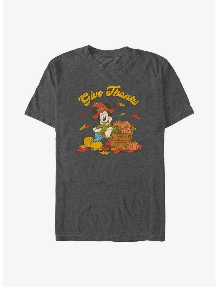 Best Pirce 🌟 Disney Mickey Mouse Thankful Mouse T-Shirt 😀