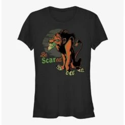 Deals ⭐ Disney Villains Be Scared 👧 Girls T-Shirt 💯