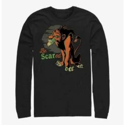 Promo 🔥 Disney Villains Be Scared Long-Sleeve T-Shirt 🎉