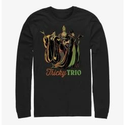 Promo 😉 Disney Villains Tricky Trio Long-Sleeve T-Shirt 🔥