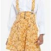 Top 10 ❤️ Disney Chip 'N' Dale Fall Floral Suspender 👗 Skirt 🥰