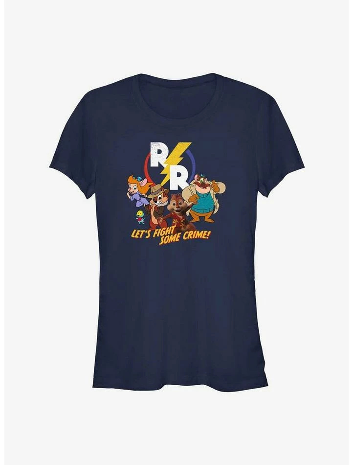 Discount 😍 Disney Chip 'n Dale: Rescue Rangers Fight Crime 👧 Girls T-Shirt 🤩