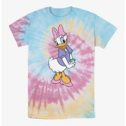 Best Pirce 🌟 Disney Daisy Duck Classic Daisy Tie Dye T-Shirt 🎁