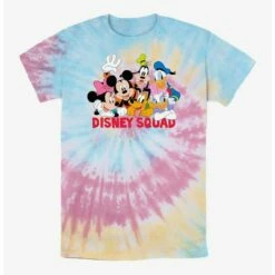 Cheapest 😀 Disney Mickey Mouse Disney Squad Tie Dye T-Shirt ❤️