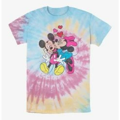Best Pirce 😀 Disney Mickey Mouse In Love Tie Dye T-Shirt 😍