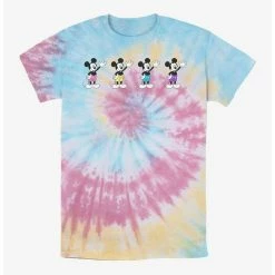 Discount ✨ Disney Mickey Mouse Neon Pants Tie Dye T-Shirt 😍