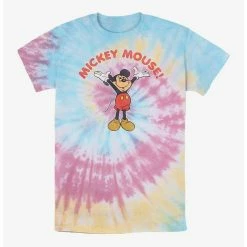Best Pirce 🔔 Disney Mickey Mouse Retro Mickey Tie Dye T-Shirt 🌟