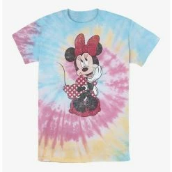 Brand new 👏 Disney Minnie Mouse Polka Dot Minnie Tie Dye T-Shirt ✨