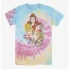Best Sale 👍 Disney Princesses Portrait Tie Dye T-Shirt 😀