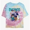 Budget 🔔 Disney Encanto Family Tie Dye Crop 👧 Girls T-Shirt 🔥