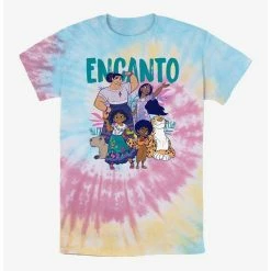 Cheap 👏 Disney Encanto Family Tie Dye T-Shirt 👏