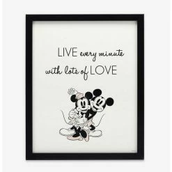 Wholesale 🔥 Disney Mickey Mouse Minnie Live & Love Wood Wall Decor 🔥