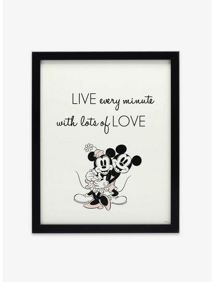 Wholesale ๐ฅ Disney Mickey Mouse Minnie Live & Love Wood Wall Decor ๐ฅ