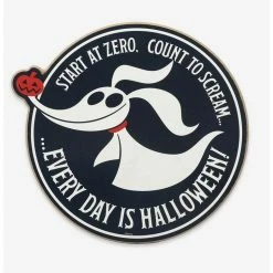 Promo 🌟 Disney The Nightmare Before 🎄 Christmas Start At Zero Round Wood Wall Decor ❤️