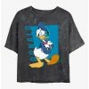 Buy ✨ Disney Mickey Mouse Donald Pop Mineral Wash Crop 👧 Girls T-Shirt ⭐