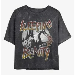 Best reviews of ⭐ Disney Princesses Sleeping Beauty Mineral Wash Crop 👧 Girls T-Shirt 😍